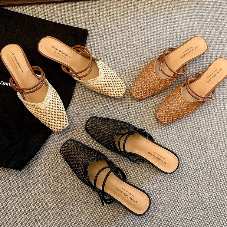 Elise Woven Heels