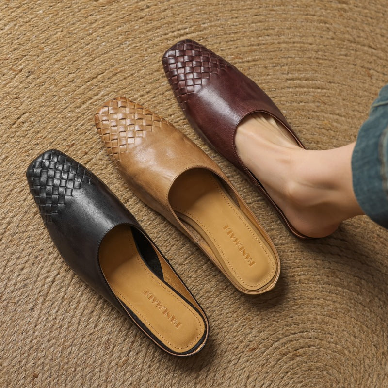 Solea Woven Mules